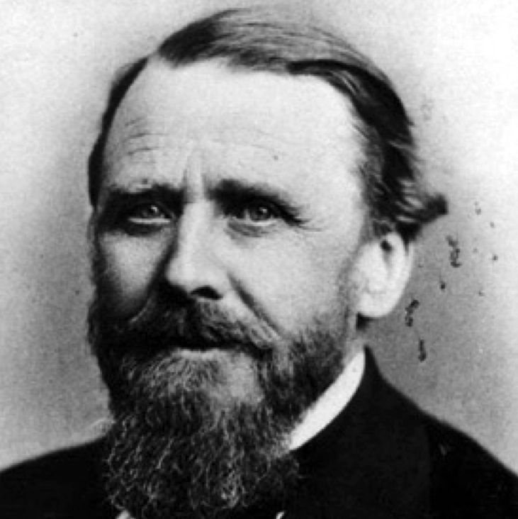 Portrait of John Evans, Colorado territorial governor