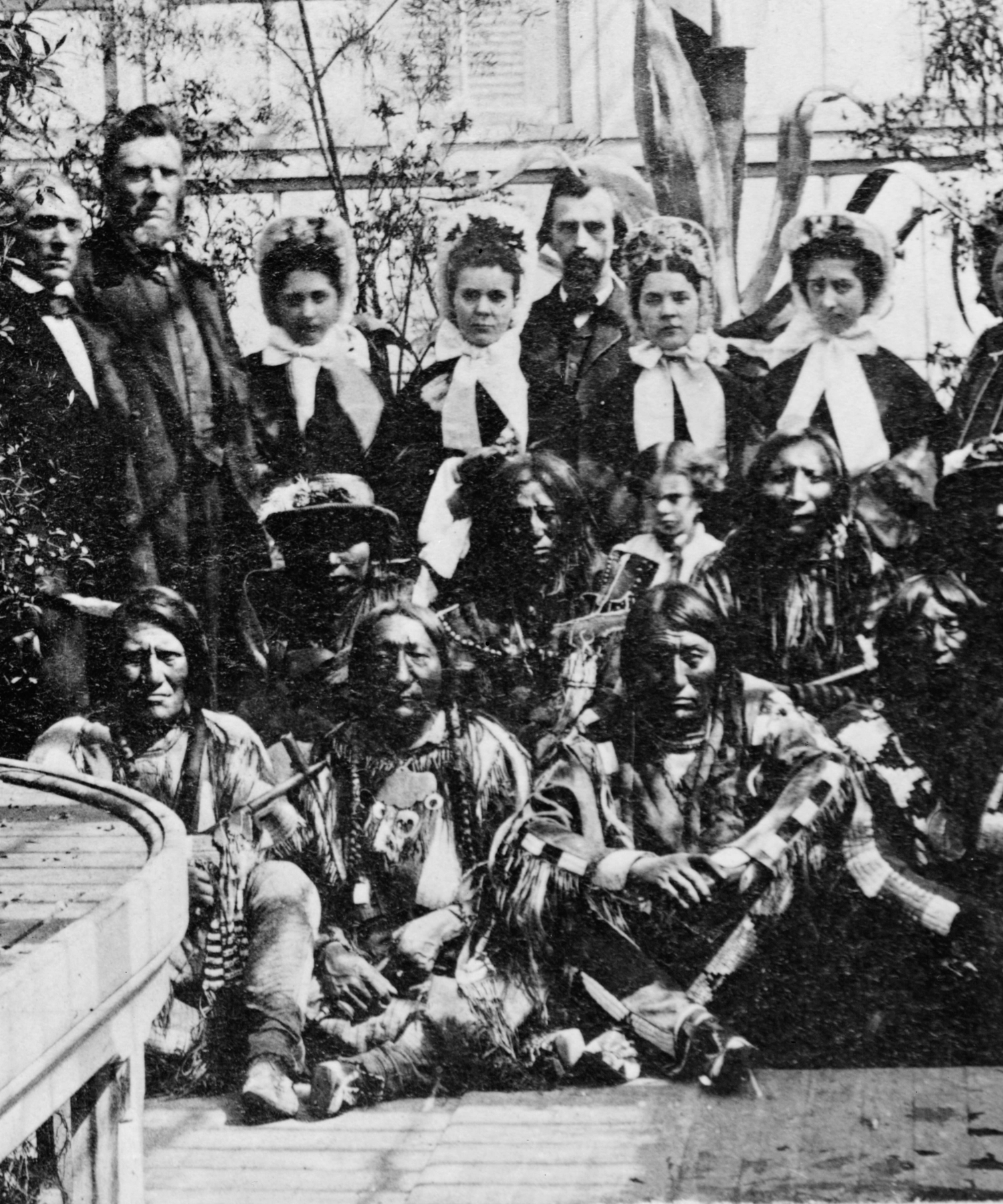 Cheyenne and Arapaho leaders in Washington, D.C., in 1863 seeking peace and recognition of their homelands